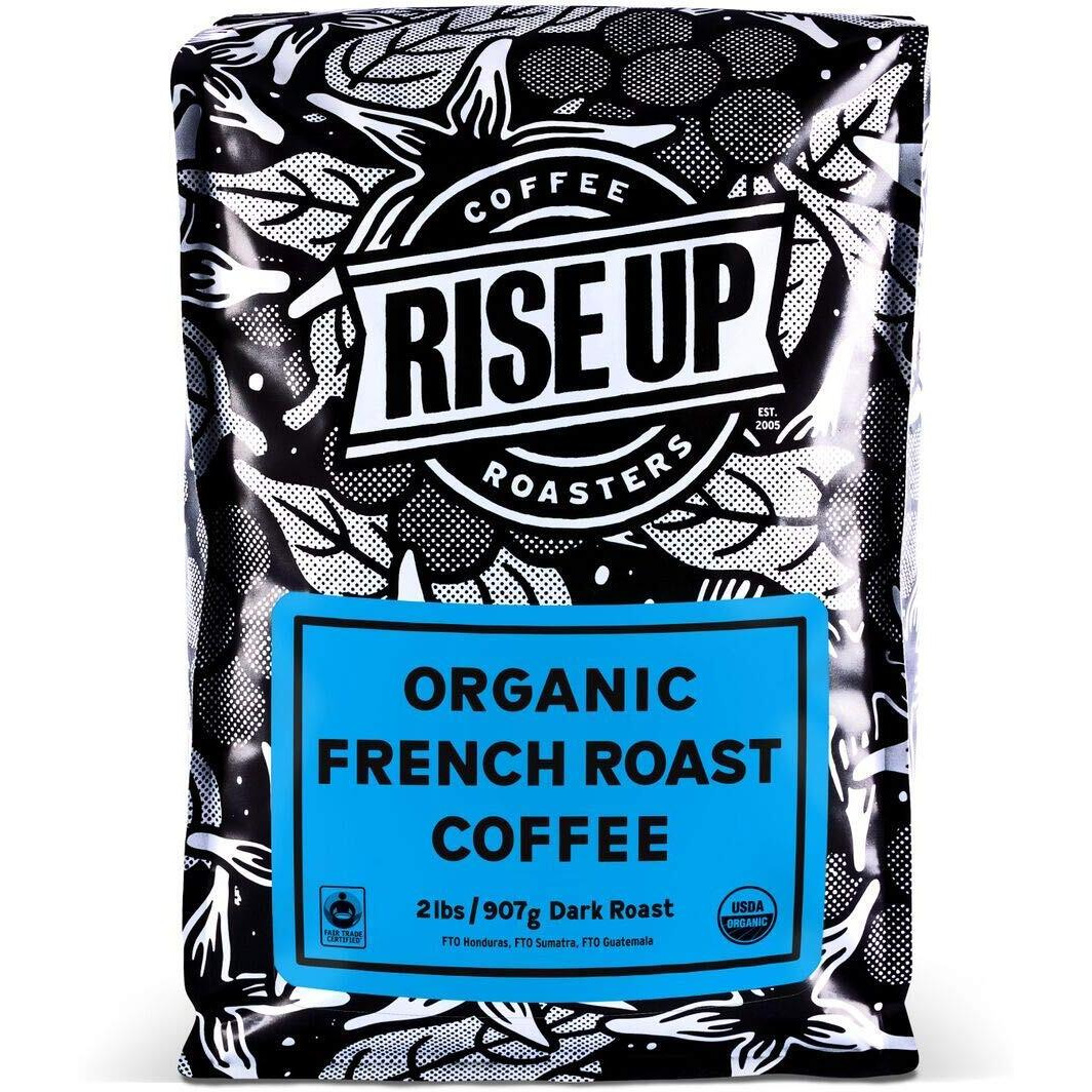 Organic French, Certified Fair Trade Organic Coffee, 2 Pound, Whole Bean (Organic French)