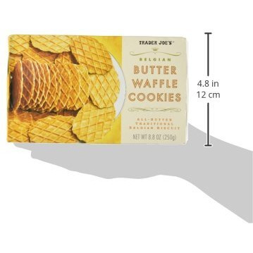 2 Packs Trader Joe's Belgian Butter Waffle Cookies