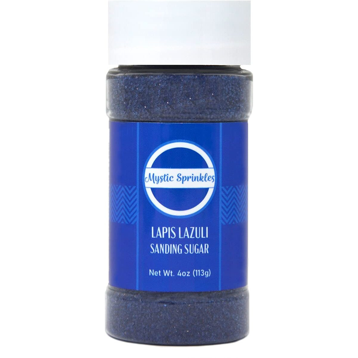 Mystic Sprinkles Sanding Sugar 4Oz Bottles (Lapis Lazuli - Navy Blue Sanding Sugar 4Oz)