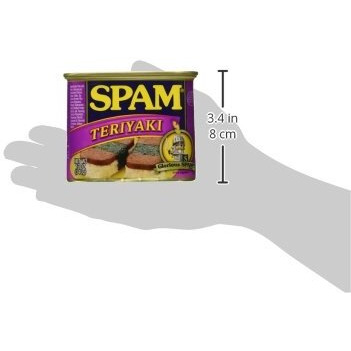 Teriyaki Spam 12 Oz Pack Of 3