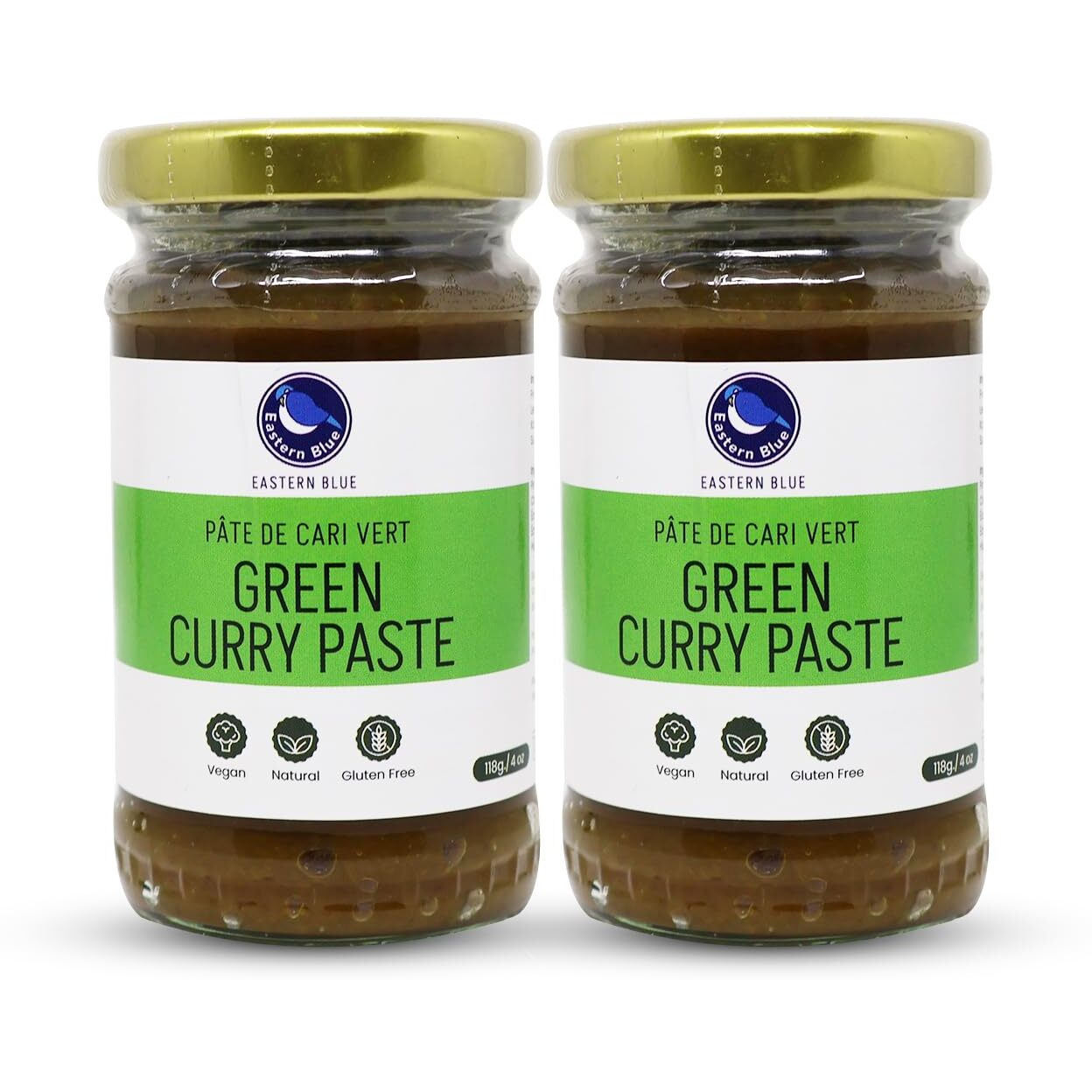 Green Curry Paste Eastern Blue Thai Curry Paste Varieties, Red Curry Paste, Yellow Curry Paste, And Panang Curry Paste. Elevate Your Dishes With Authentic Spices | Vegan, Gluten Free, Nuts Free.
