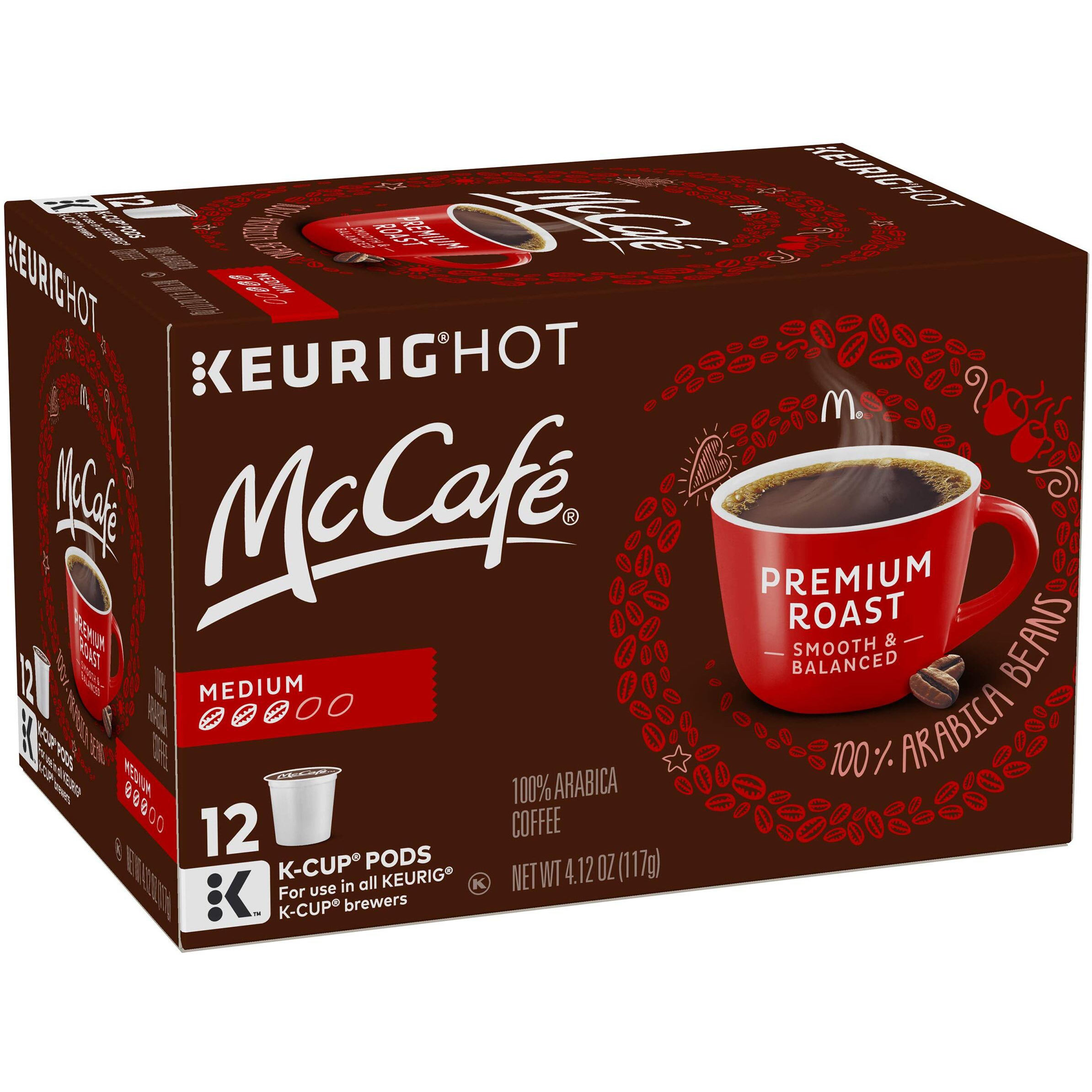 Mccafe Coffee On Demand Single Serve Premium Medium Roast Coffee, 4.12 Ounce (Pack Of 2) (Premium Medium Roast)