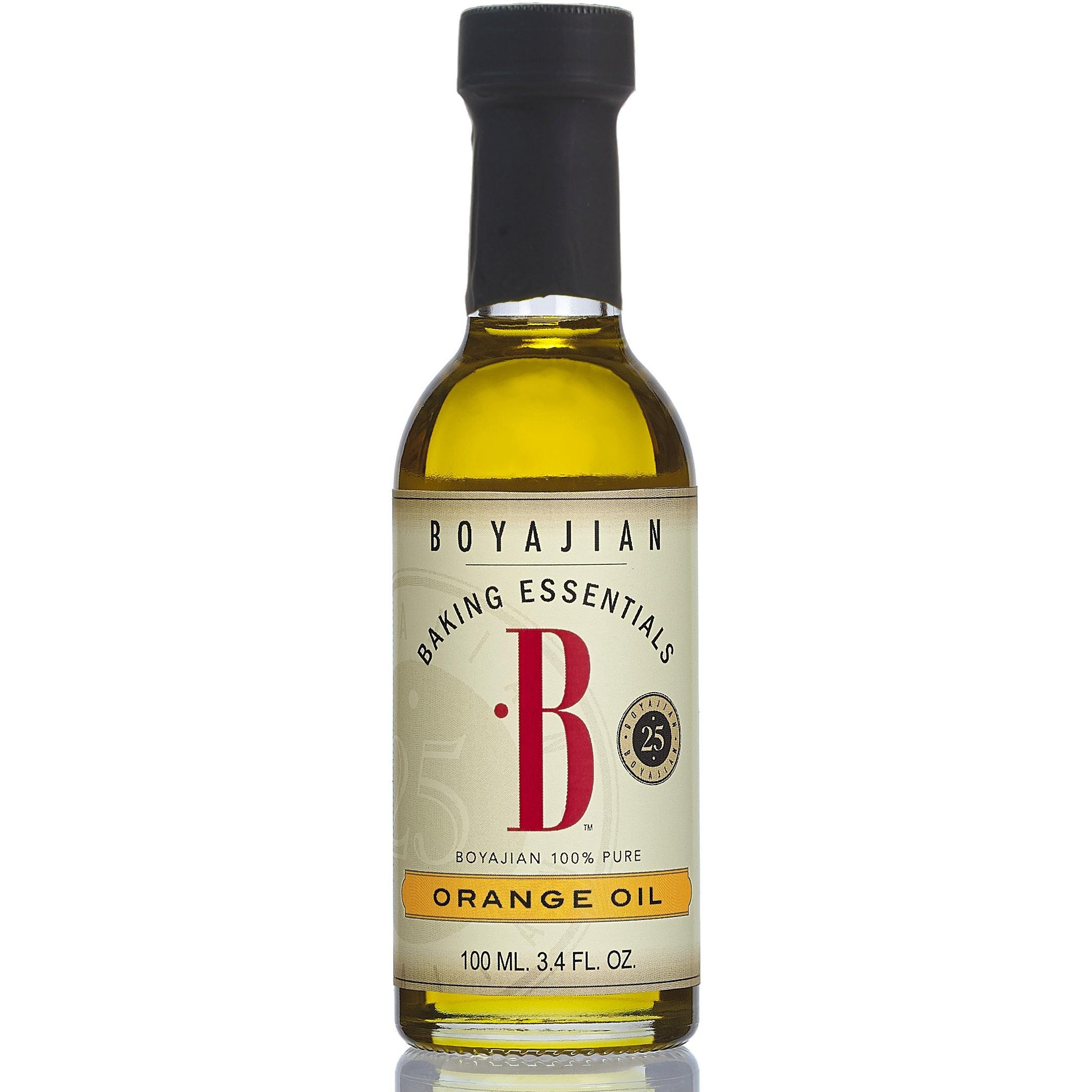 Boyajian Pure Orange Oil, 3.4 Fluid Ounce