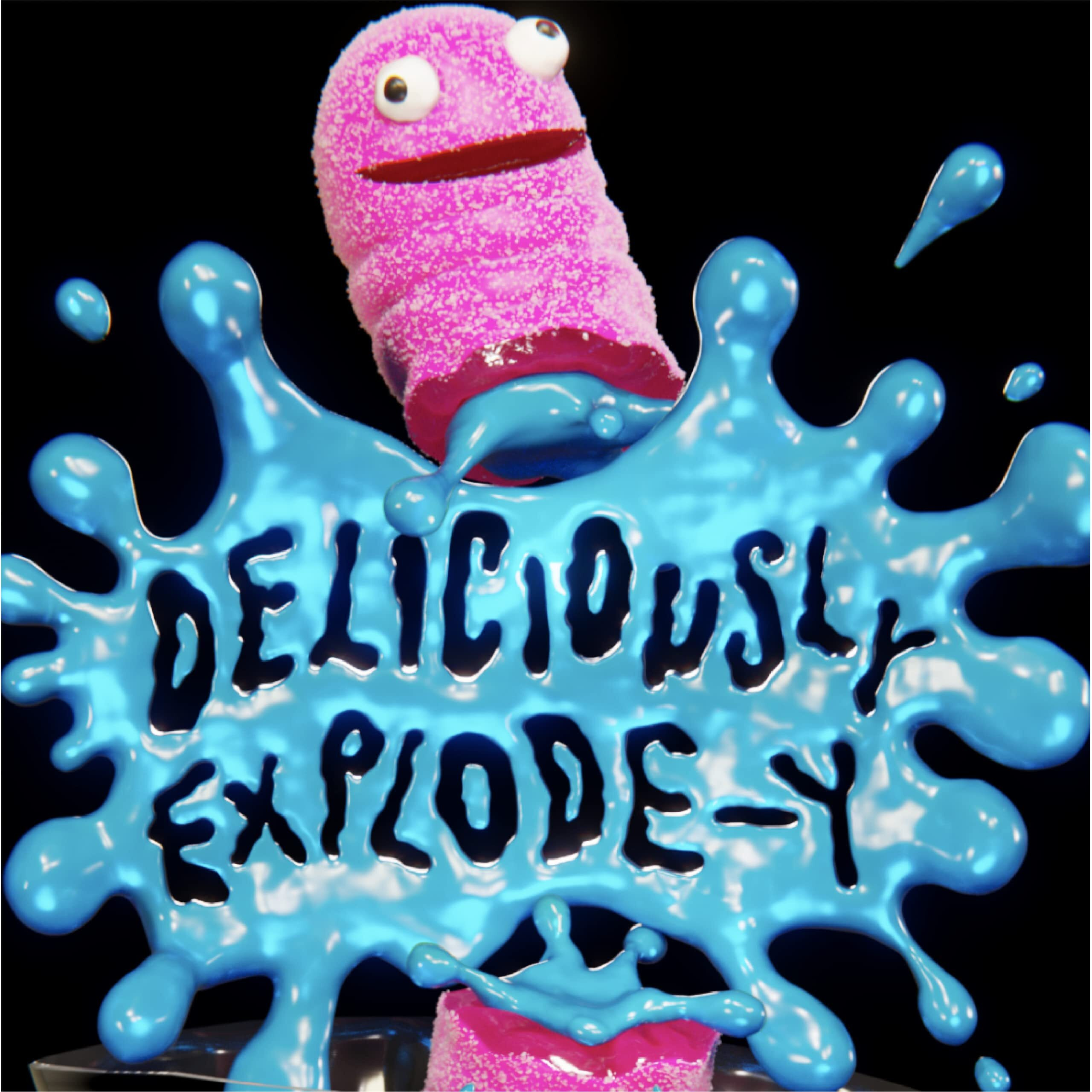 Trolli Sour Bursting Crawlers, Sour Gummy Candy, 4.25 Ounce (Pack Of 12)