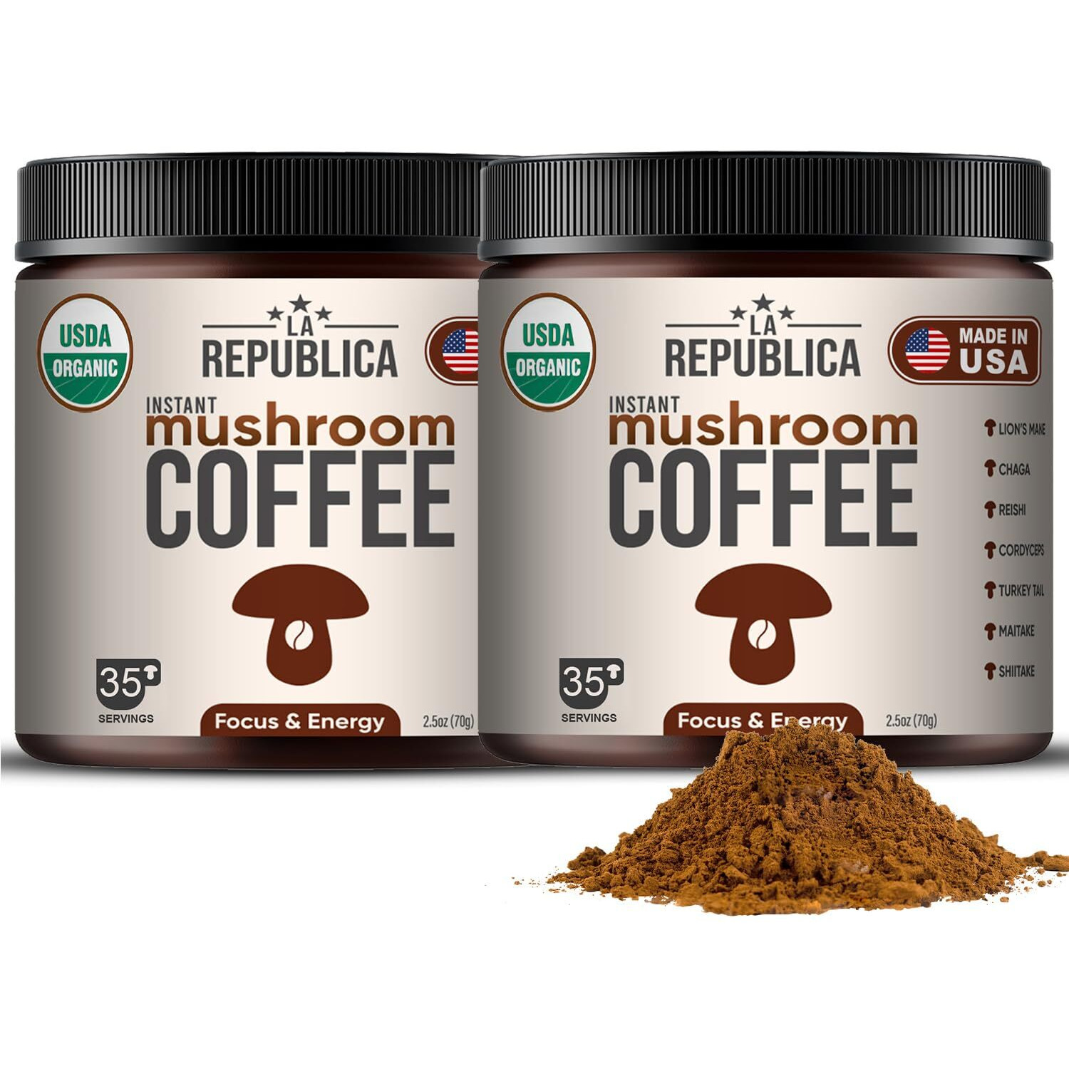 La Republica Coffee (70 Servings, Classic 2-Pack)