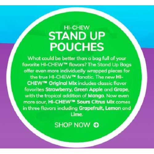 Hi-Chew Sensationally Chewy Japanese Fruit Candy, Assorted Flavors, 14.1 Ounce