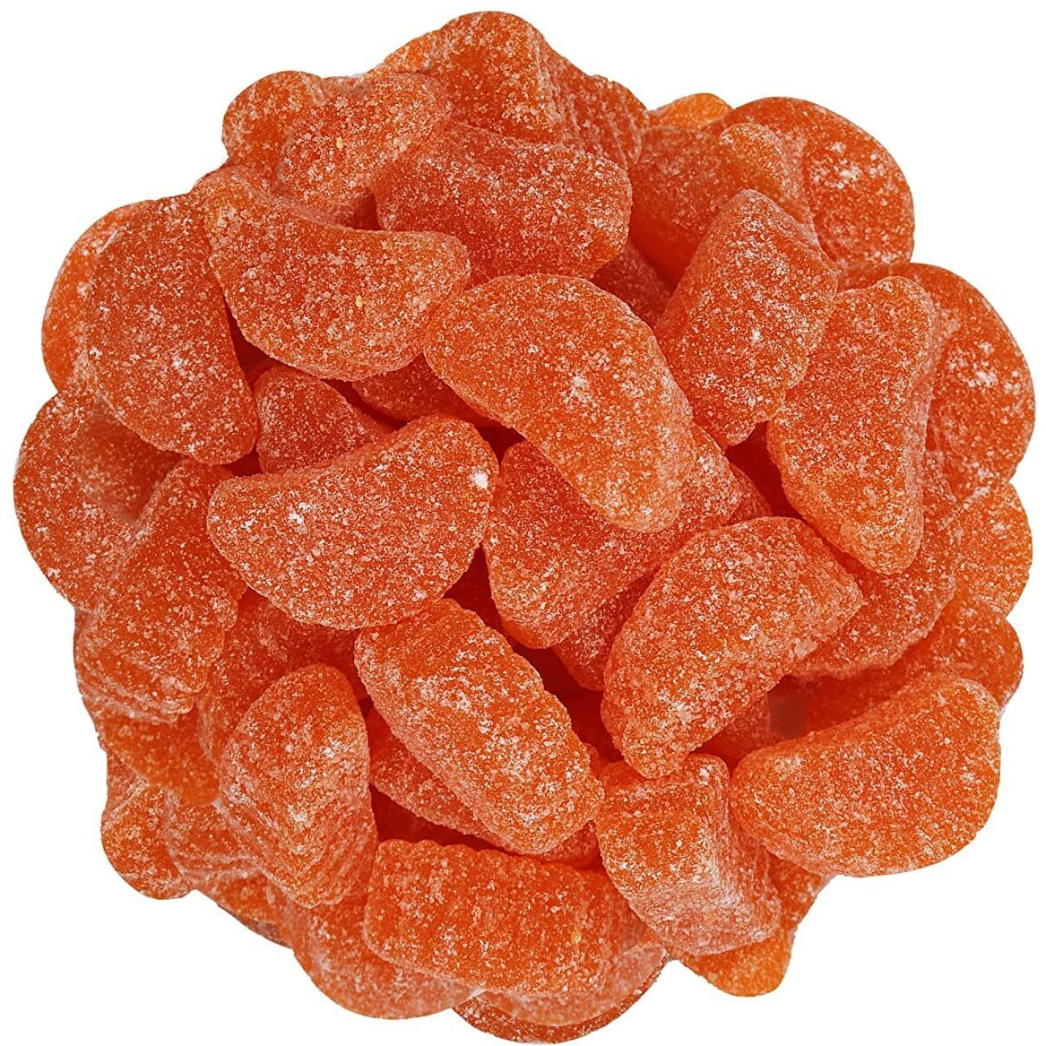 The Nutty Fruit House Fruit Slice Jelly Wedge Gummy Candies (Orange Wedge, 5 Pound (Pack Of 1))
