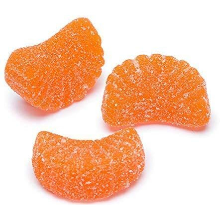The Nutty Fruit House Fruit Slice Jelly Wedge Gummy Candies (Orange Wedge, 5 Pound (Pack Of 1))
