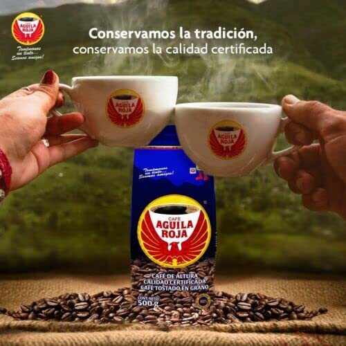 Cafe Aguila Roja Coffee 500Gr 3 Pack