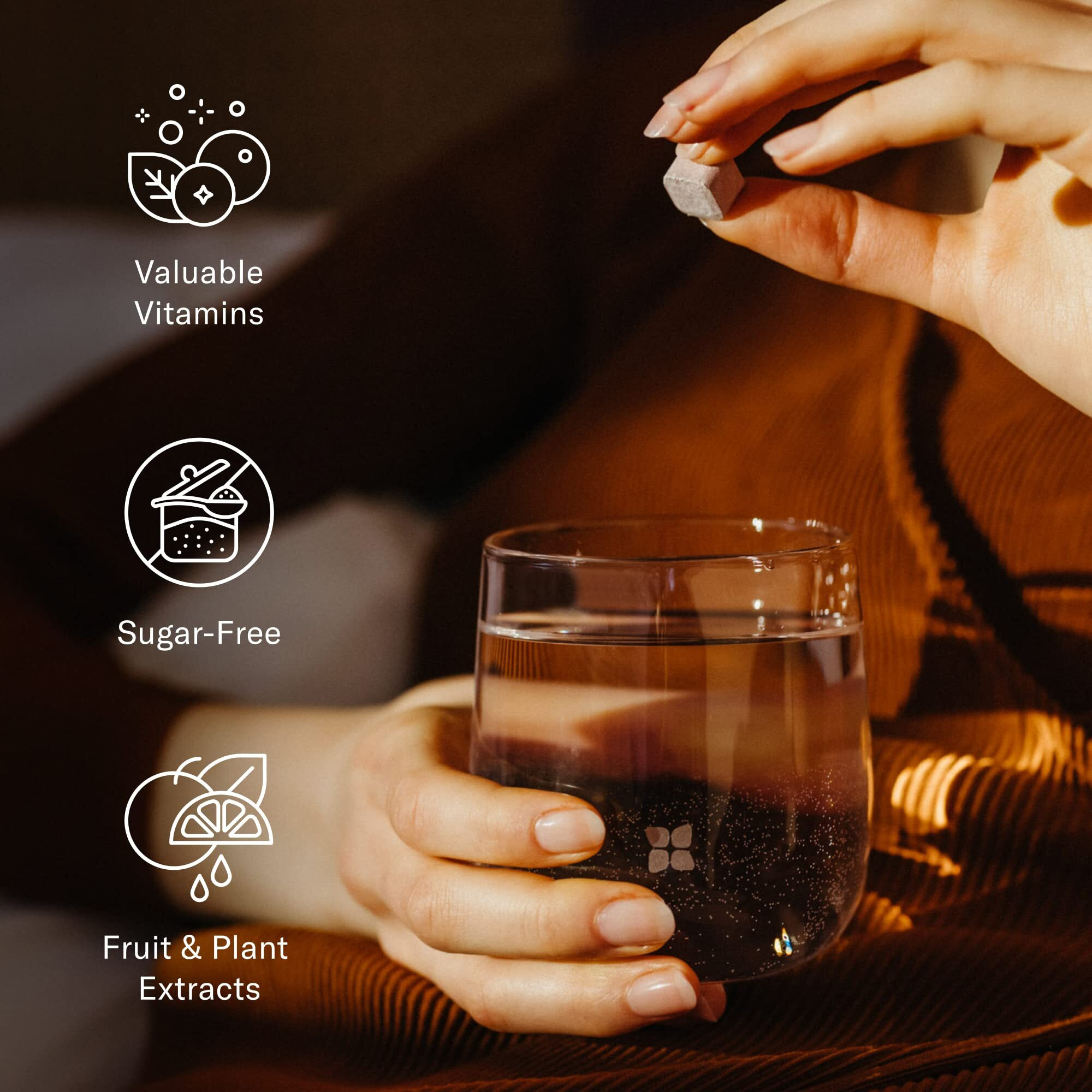 Waterdrop Hydration Cubes, Cucumber Watermelon, Vitamin C, B6 & Biotin, On The Go Water Enhancer Drops For Still & Sparkling Water, Low Calorie, Zero Sugar, Gluten Free, Non Gmo, Vegan, 48 Count