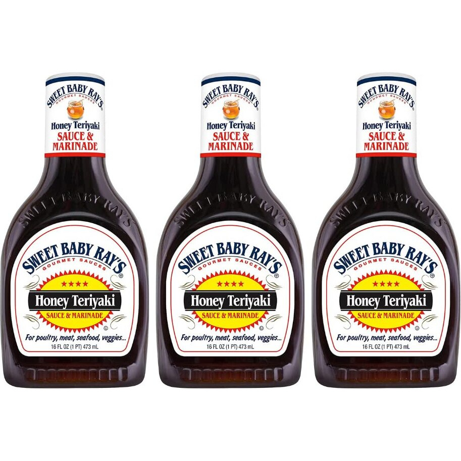 Sweet Baby Ray's Teriyaki Sauce And Marinade, 16 Fl Oz (Pack Of 3)