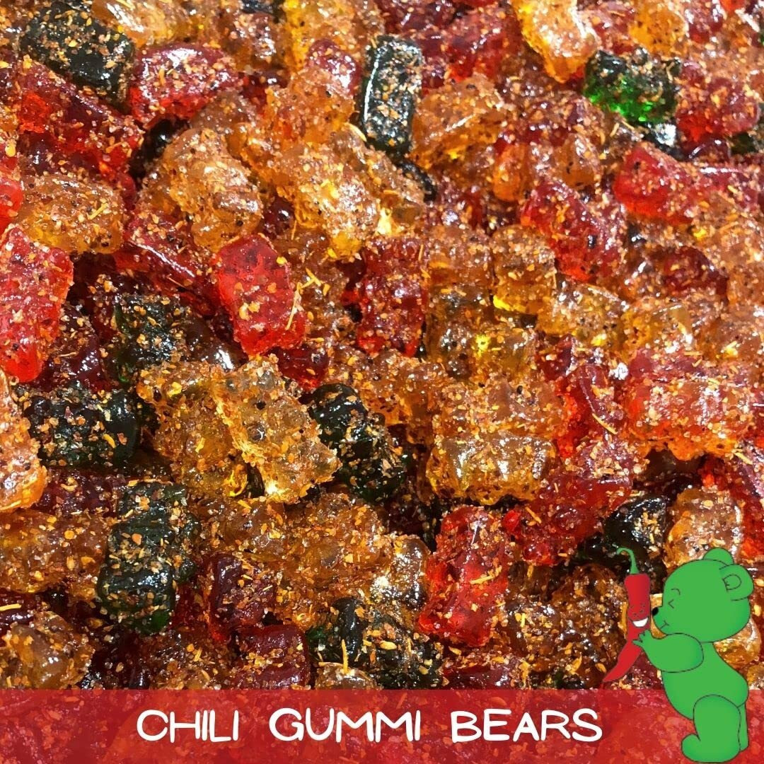 Lilys Chilies, Sour And Chili Chewy Candy (Chili Gummy Bear), 7.97 Ounce (Pack Of 1)