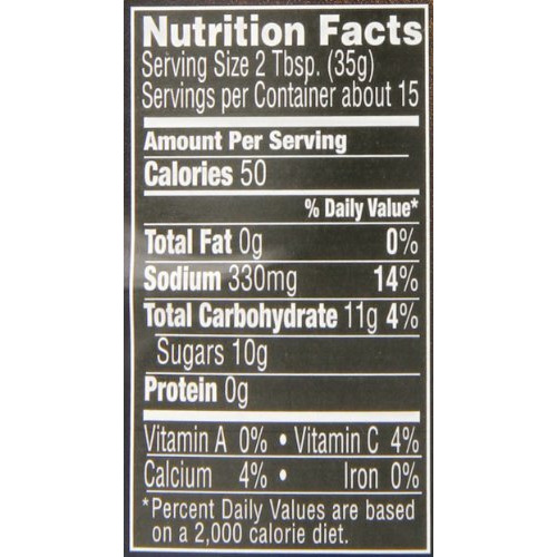 Open Pit Thick & Sweet Brown Sugar & Bourbon Barbecue Sauce, 18 Oz. (Pack Of 12)