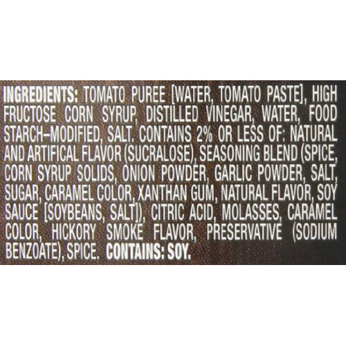 Open Pit Thick & Sweet Brown Sugar & Bourbon Barbecue Sauce, 18 Oz. (Pack Of 12)