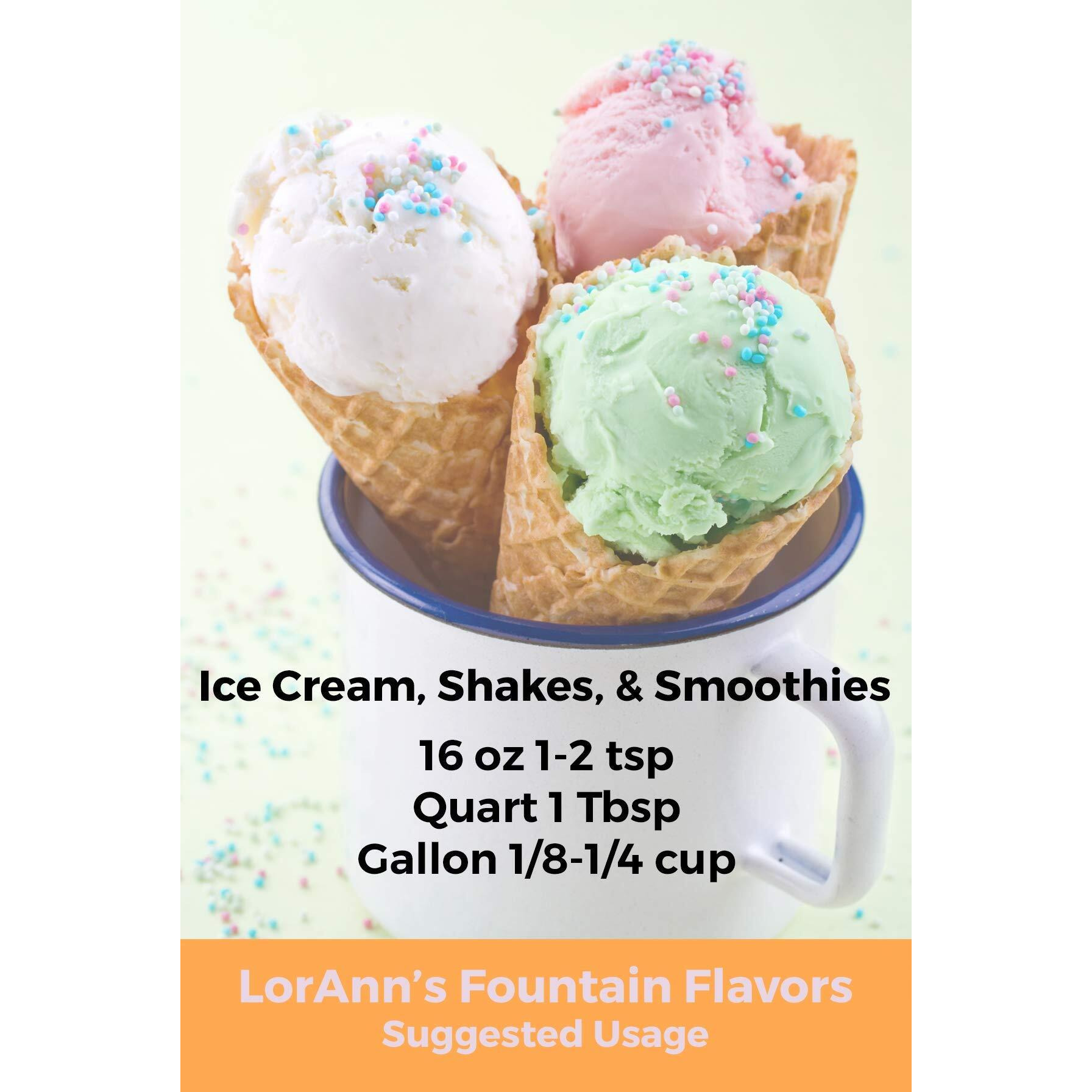 Lorann Mint Chocolate Flavor Fountain, 4 Oz Bottle