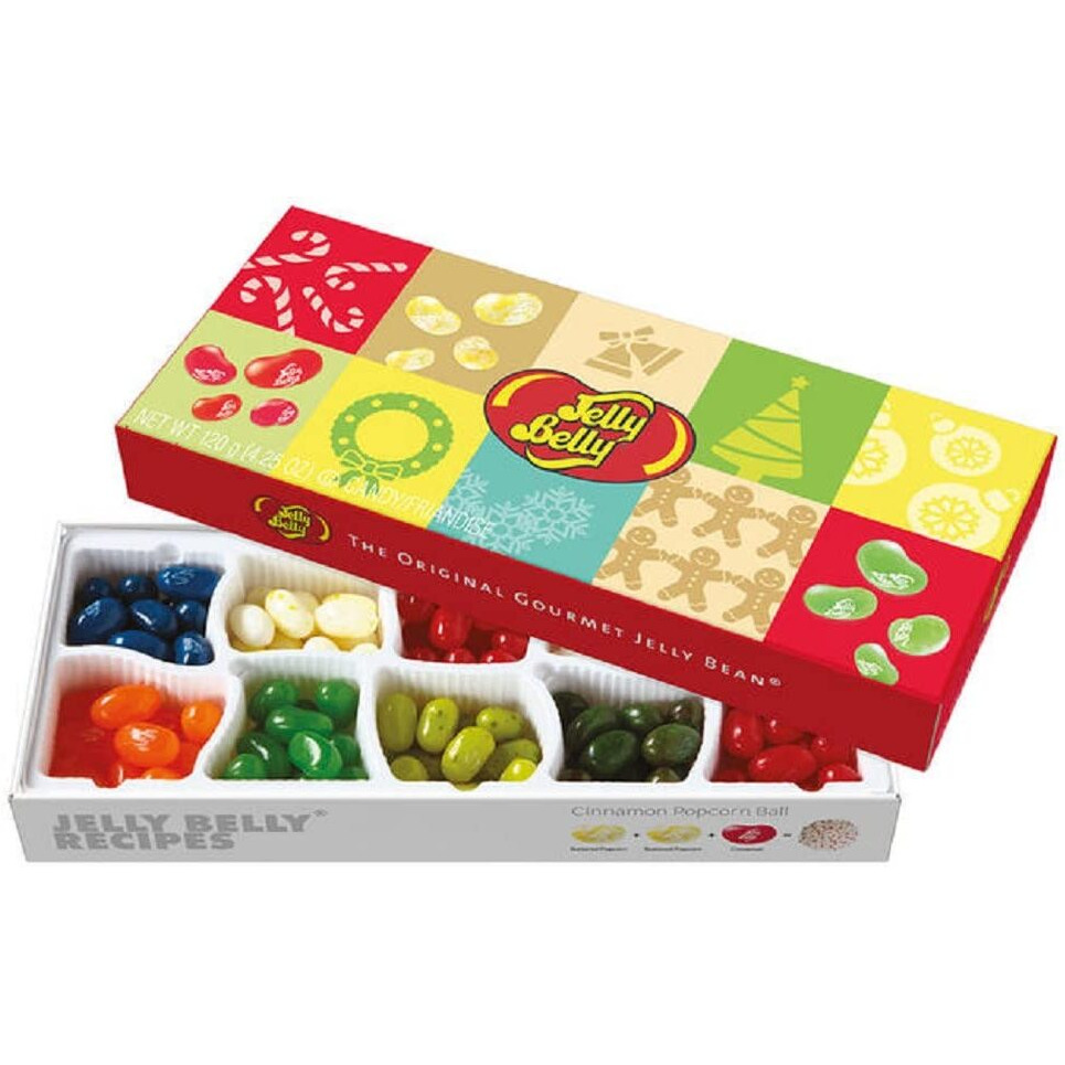 Jelly Belly 10-Flavor Christmas Box
