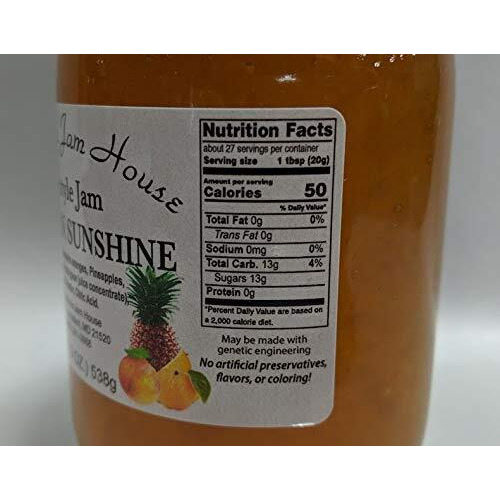 Southern Sunshine Jam - One Pint - Grandma's Jam House