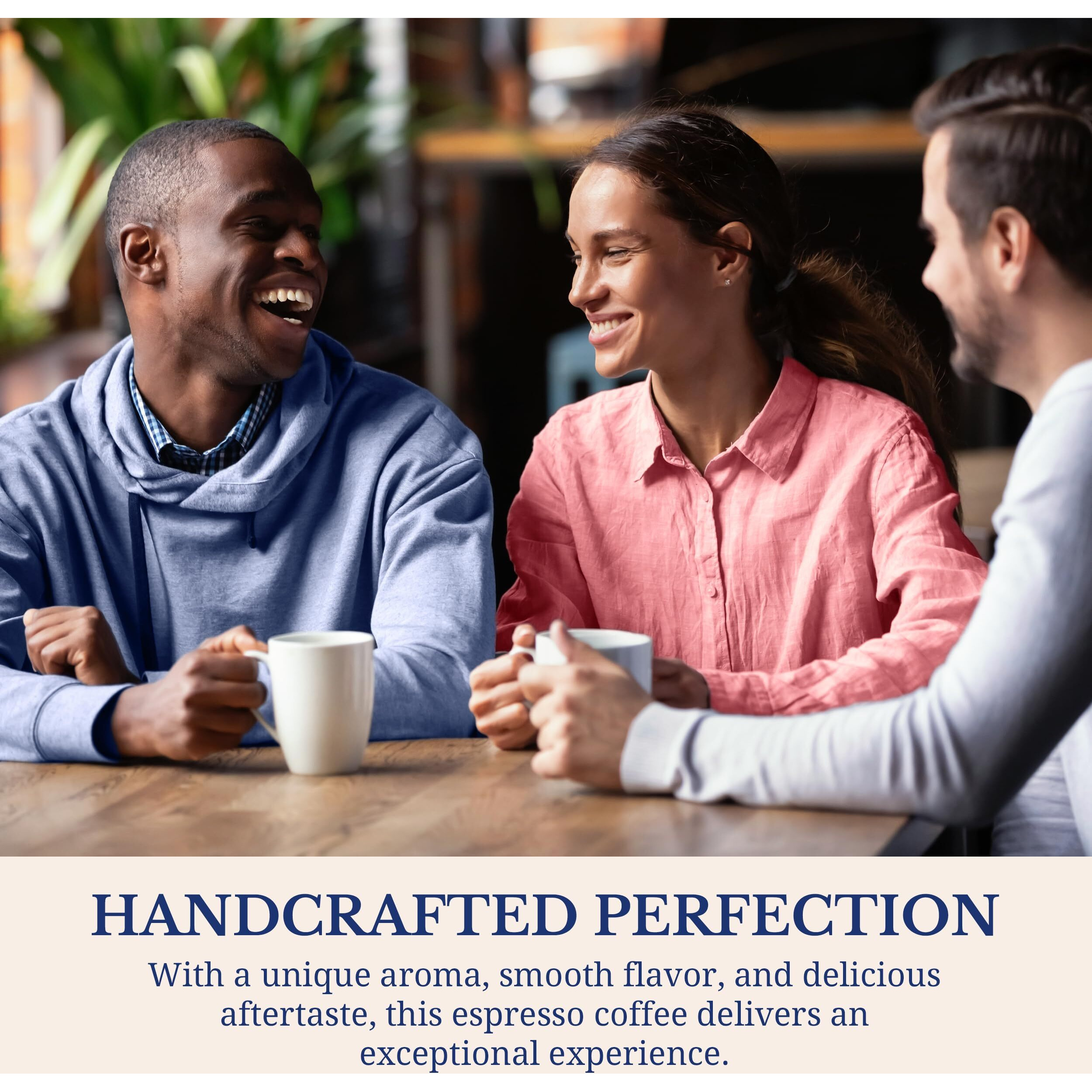 Rojo Elephant Susan B. Anthony Handcrafted Espresso Ground Coffee, Made From 100% Arabica Beans, Premium, Smooth, Rich Flavor, Usda Organic, 11 0Z Pack