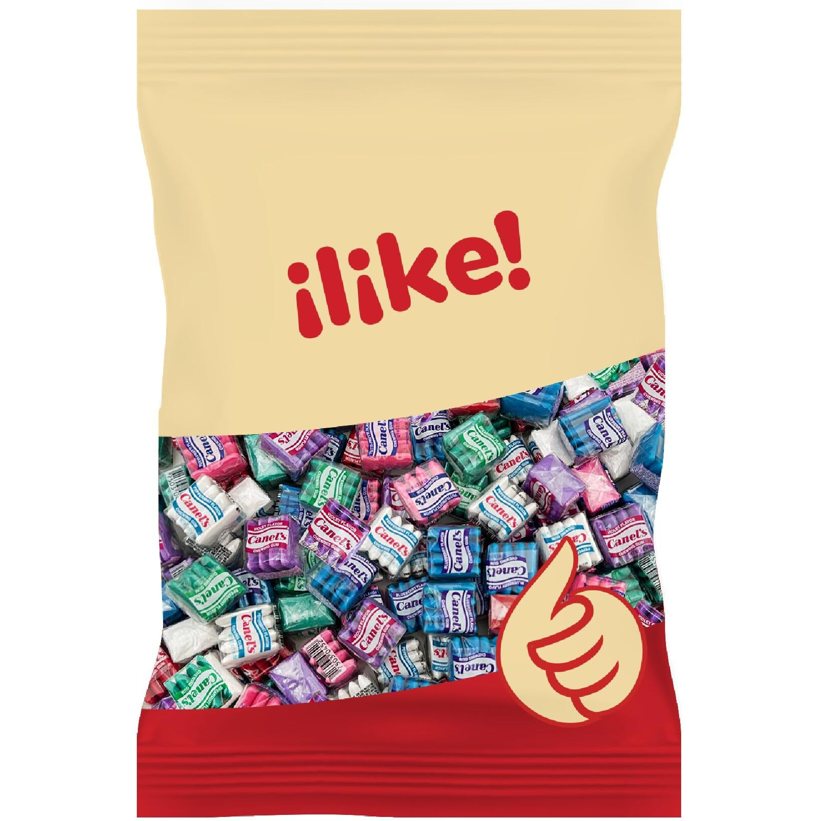 Canel's Original Chewing Gum Assorted Flavors, 1.5-Pound Pack (About 135 Individually Wrapped Pouches)