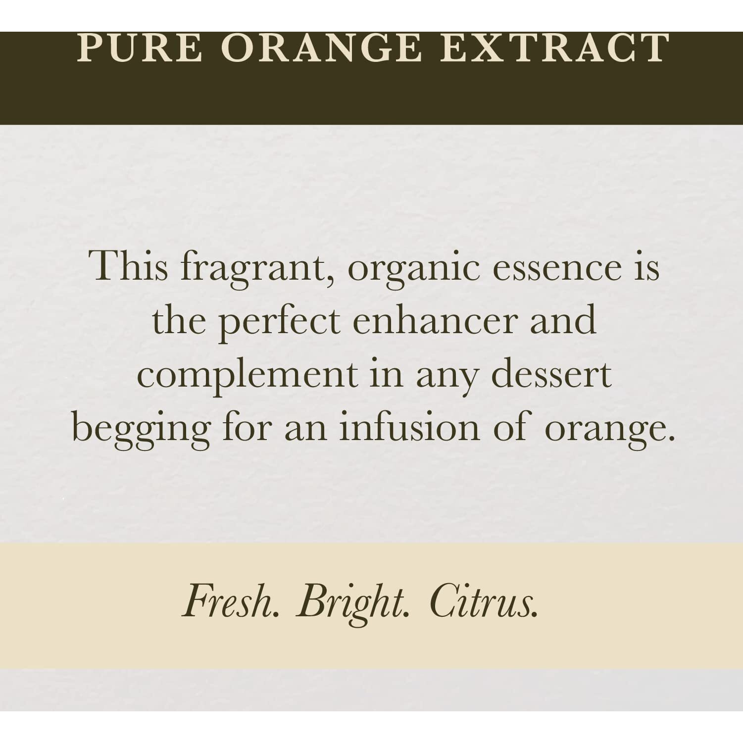 Cook's Pure Orange Extract From Florida Oranges | For Ice Cream, Cakes, Breads, Cookies And Drinks, 8 Oz