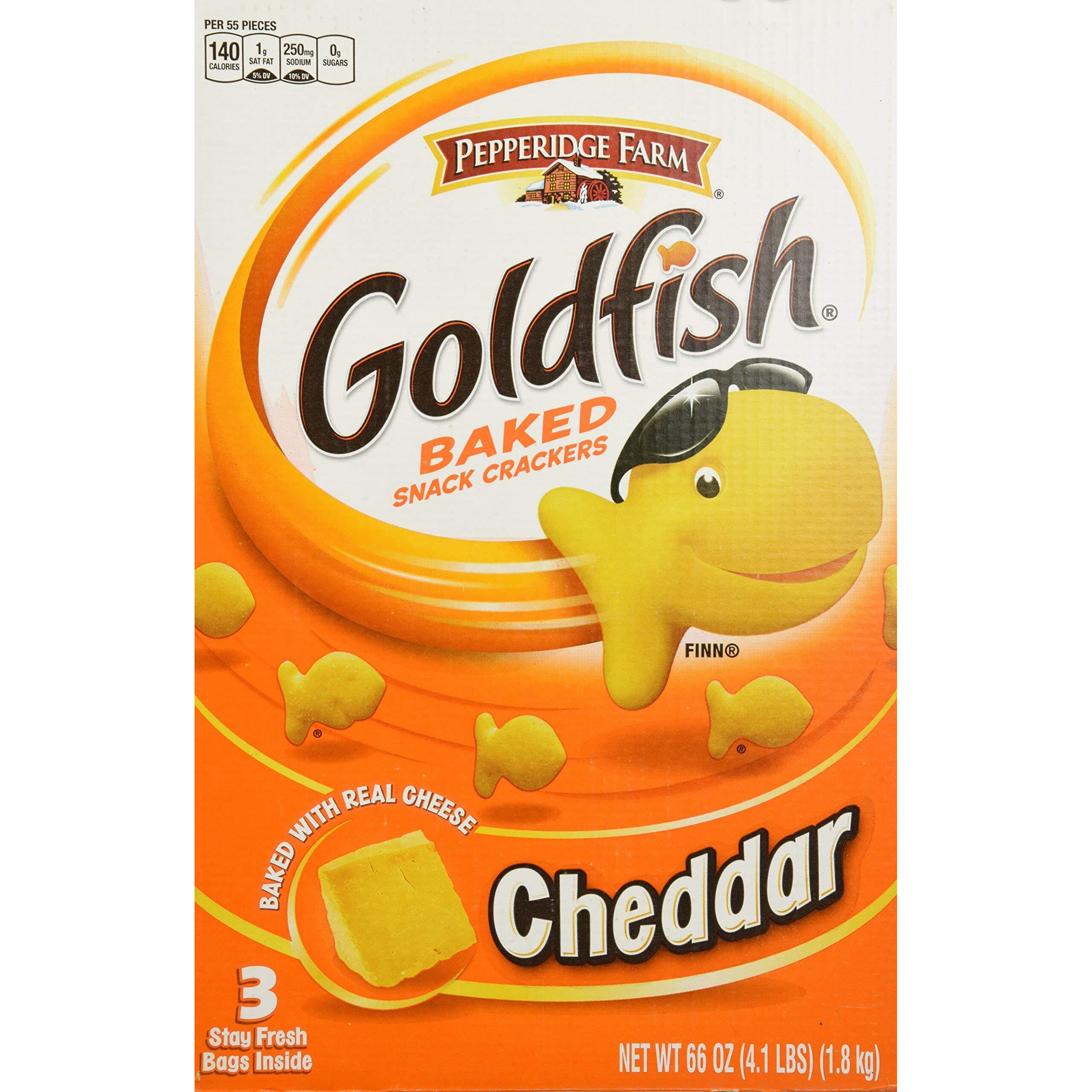 Pepperidge Farm Baked Goldfish Crackers - 66Oz (4.1 Lbs)