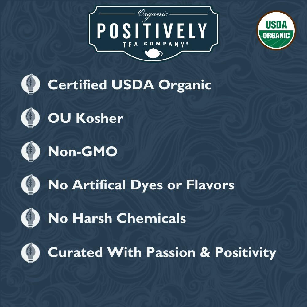 Organic Positively Tea Company, Caramel Black Tea, Loose Leaf, 4 Ounce