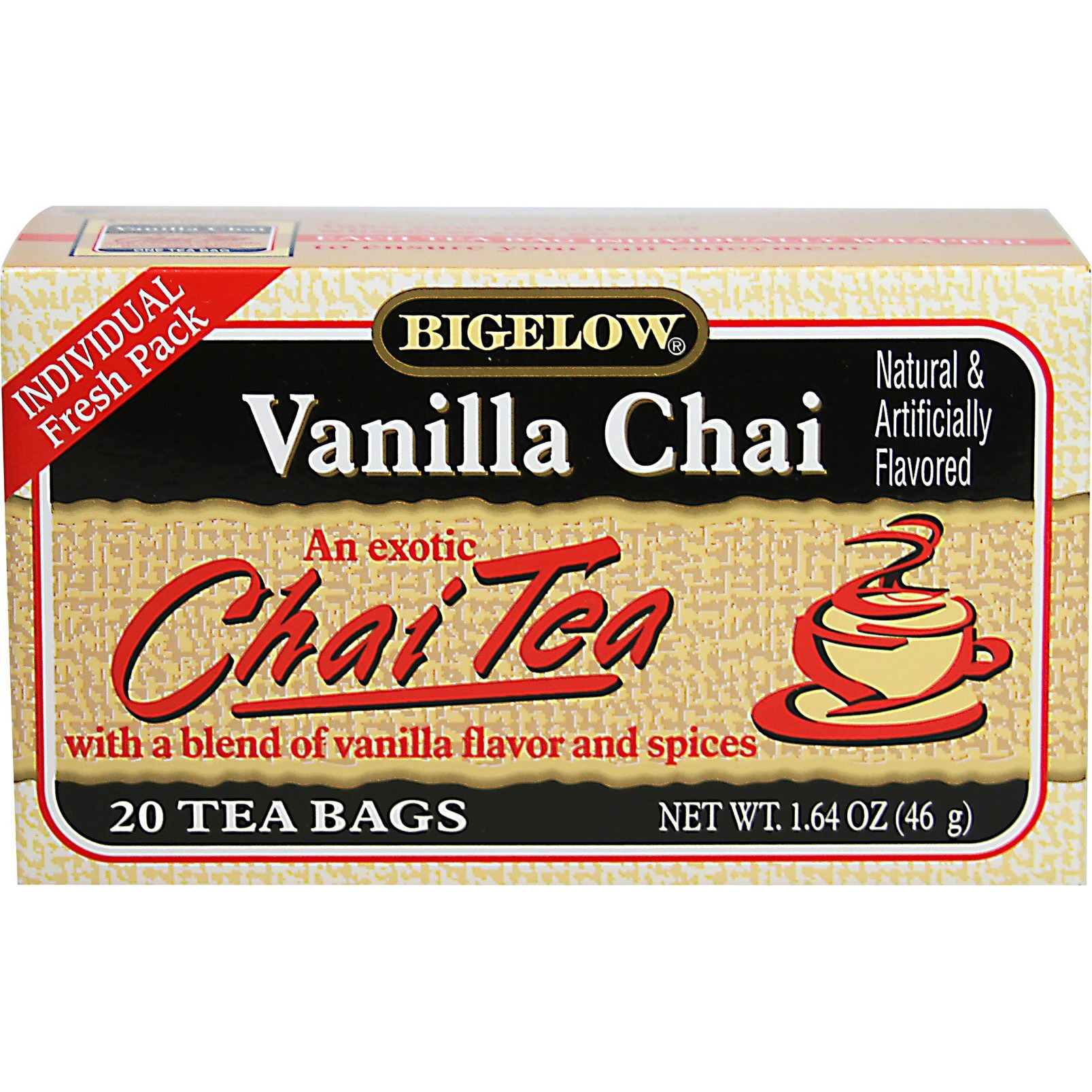 Bigelow Tea Black Tea Vanilla Chai - 20 Tea Bags2