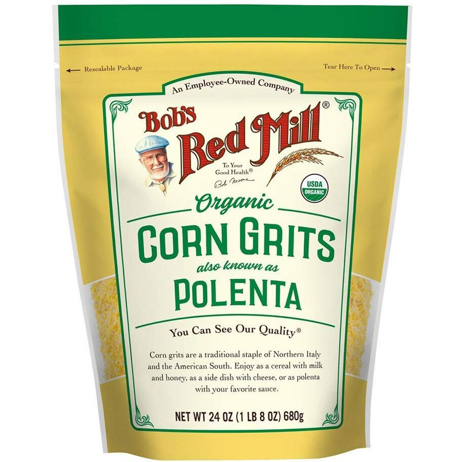 Bob's Red Mill Corn Grits Polenta 24 Oz (Pack Of 3)