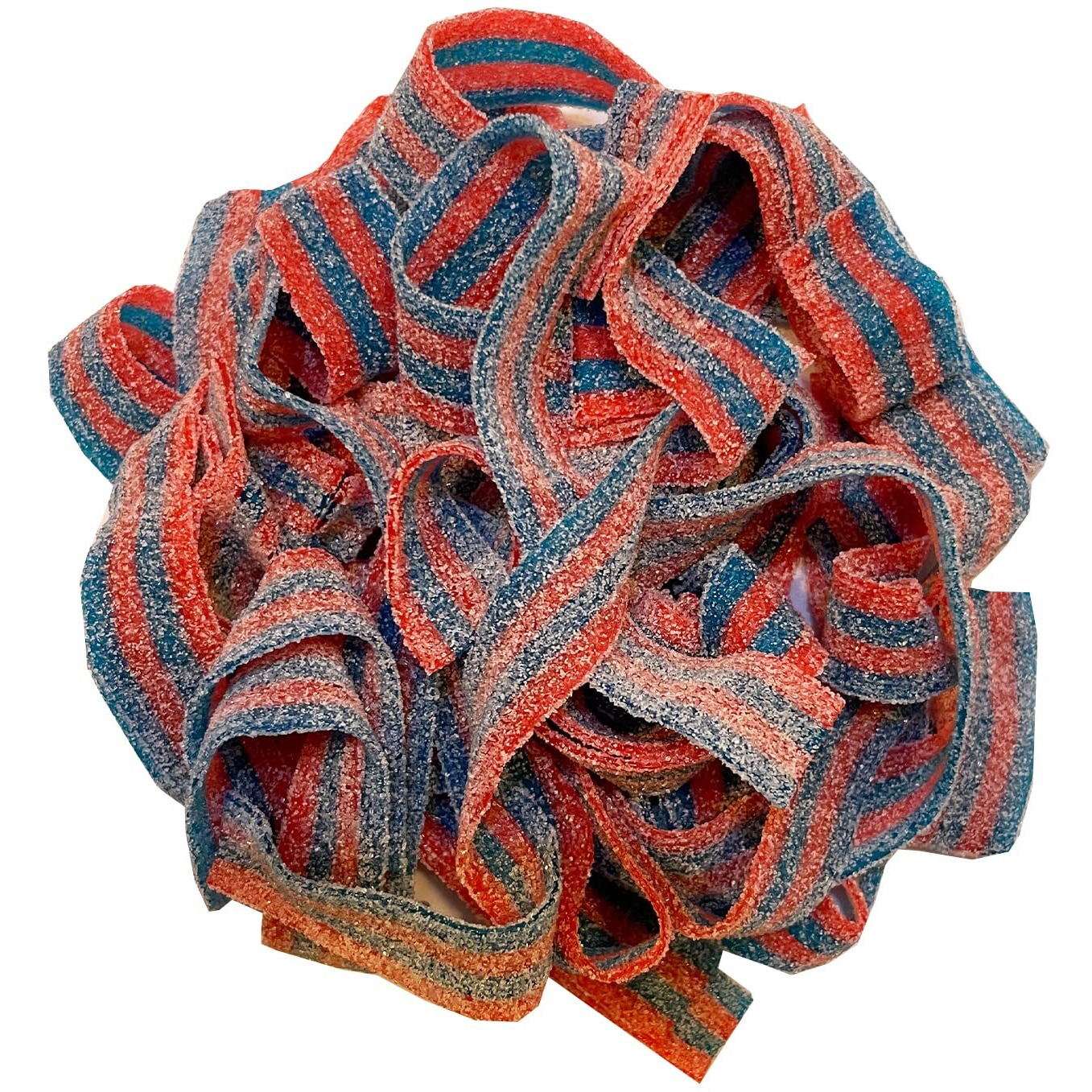 Smarty Stop Sour All Flavor Gummy Belts Candy 1 Pound (Blazpberry)