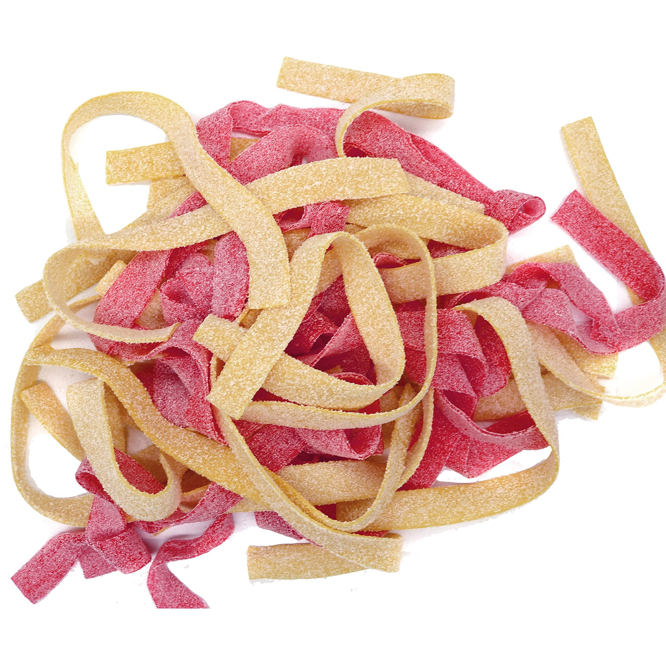 Smarty Stop Sour Mix Belt Gummy Candy Collections (Strawberry - Pineapple, 1 Pound (Pack Of 1))