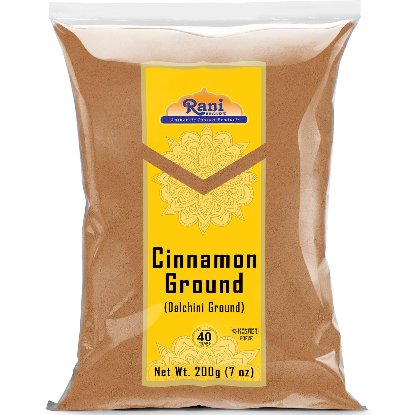 Rani Cinnamon Powder (Ground) Spice 7Oz (200G) ~ All Natural | Salt-Free | Vegan | No Colors | Gluten Friendly | Non-Gmo