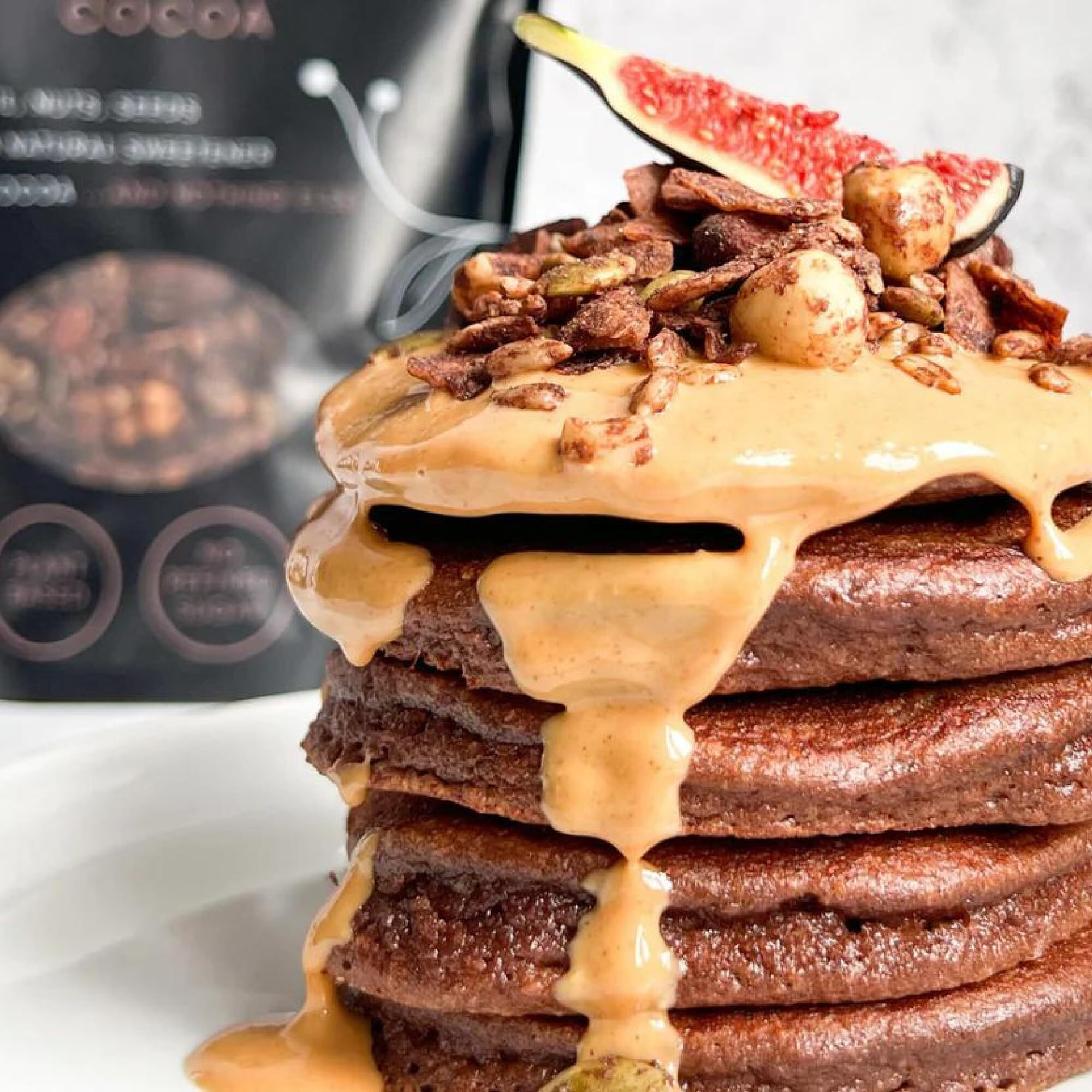 Keto Hana Keto Nut Granola (11Oz), Cocoa Flavored- Low Carb, Low Calorie, High Protein (2G Net Carbs)