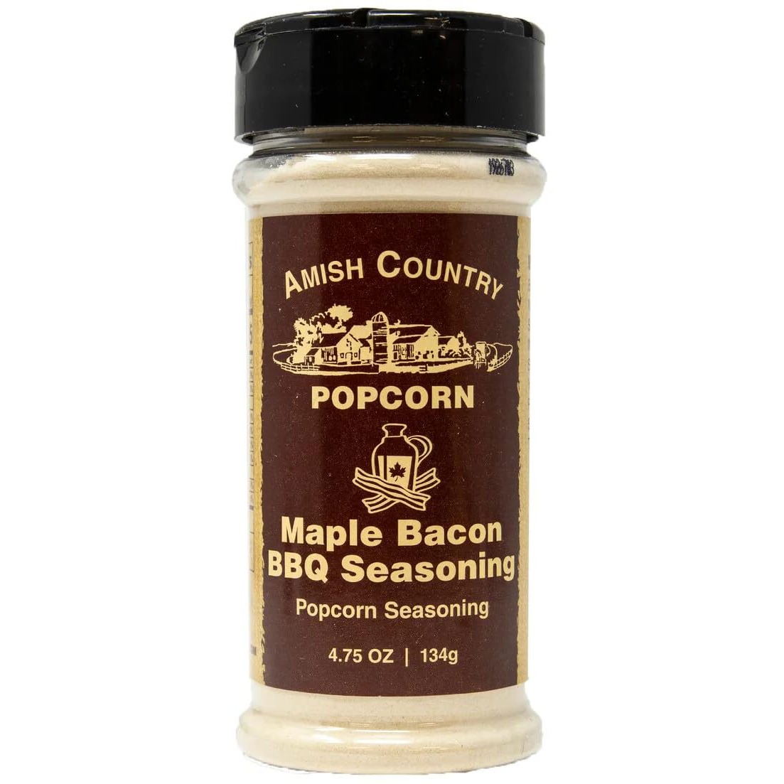 Amish Country Popcorn | Maple Bacon Seasoning - 4.75 Oz | Old Fashioned, Non-Gmo And Gluten Free