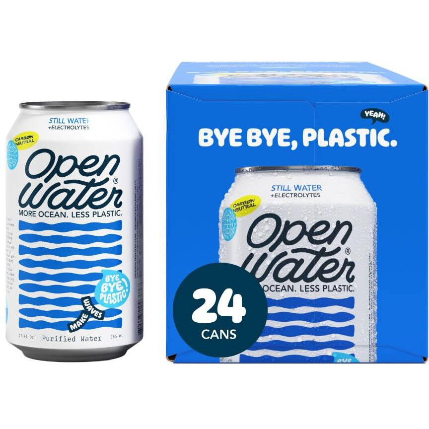 Open Water - Still Cans (2 Cases - Canned Still Water)