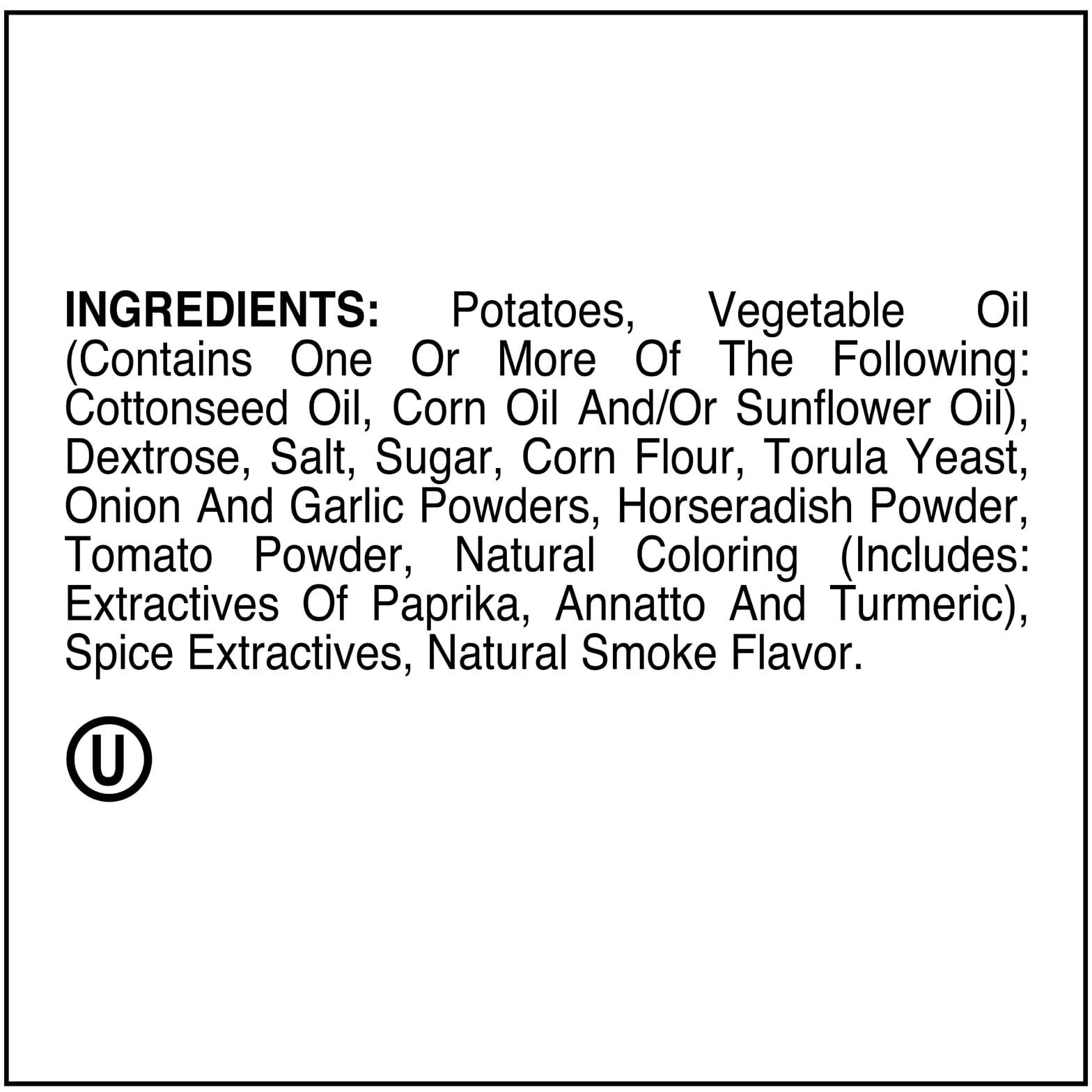 Utz Potato Chips, Barbeque - 1 Ounce (Pack Of 60), Crispy Potato Chips Made From Fresh Potatoes, Crunchy Individual Snacks To Go, Cholesterol Free, Trans-Fat Free, Gluten Free Snacks