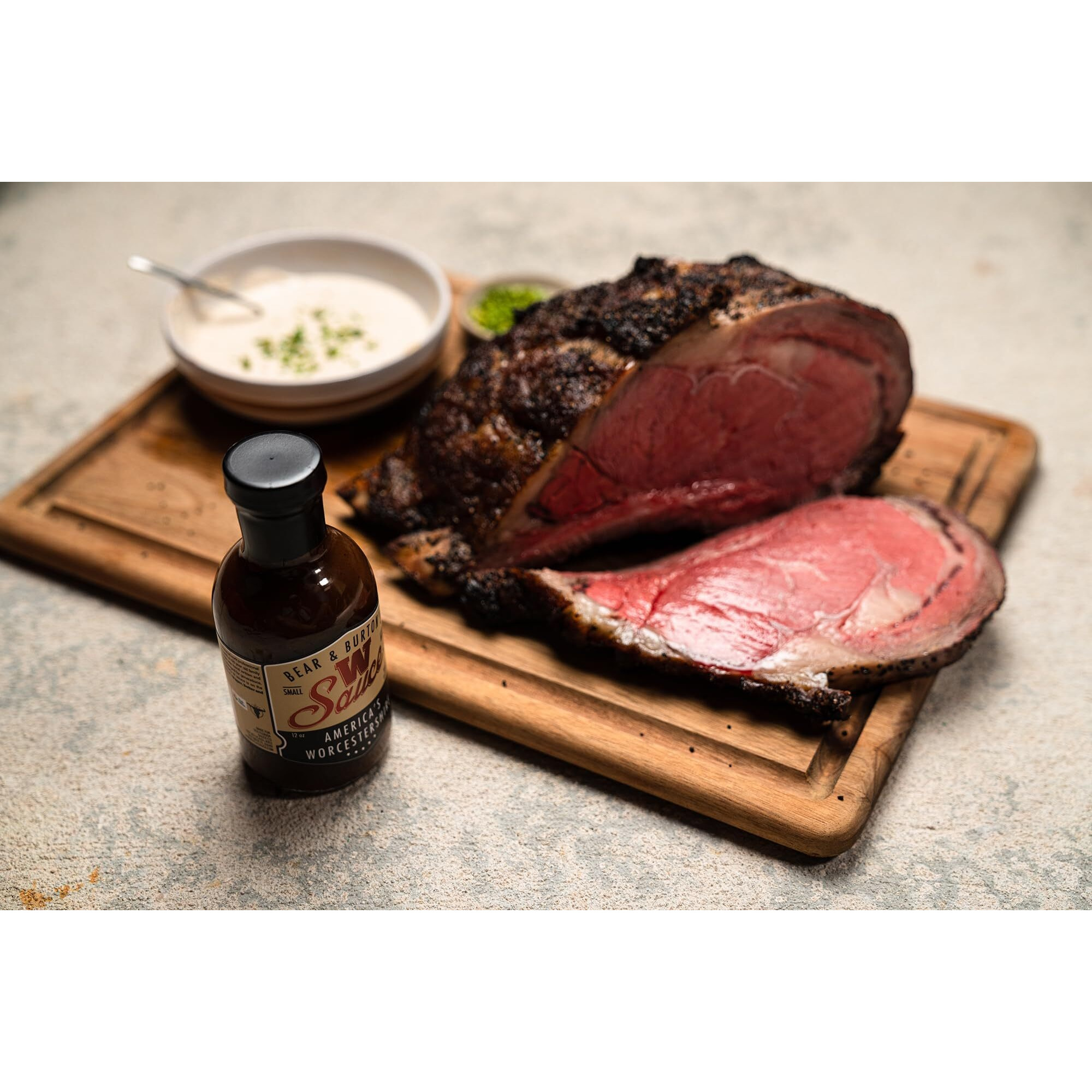 Bear & Burton's W Sauce + Fireshire, Two Pack Fireshire And Original W Sauce, 12 Fl Oz Bear And Burtons W Sauce + Fireshire, Two Pack Fireshire And Original W Sauce | Distinctive Spicy Worcestershire Sauce Blend | Perfect For Steaks, Dressings & Marinades | 12 Oz