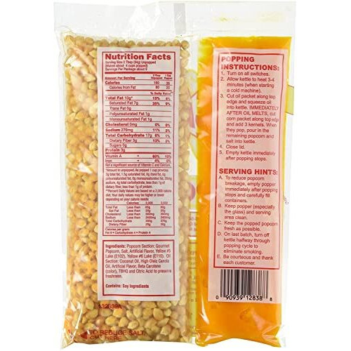 Perfectware 10.6Oz Popcorn Portion Packs- Case Of 24 Packs
