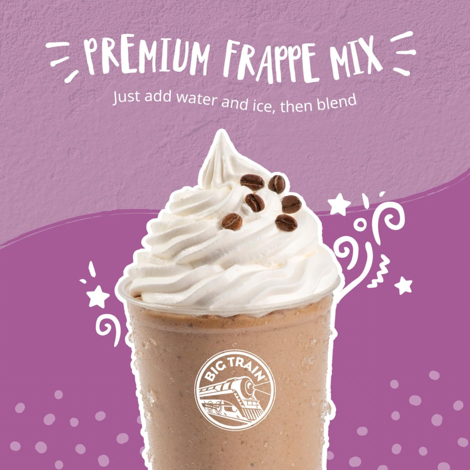 Big Train White Chocolate Latte Blended Ice Coffee Beverage Mix, 3.5 Pound (Pack Of 1)