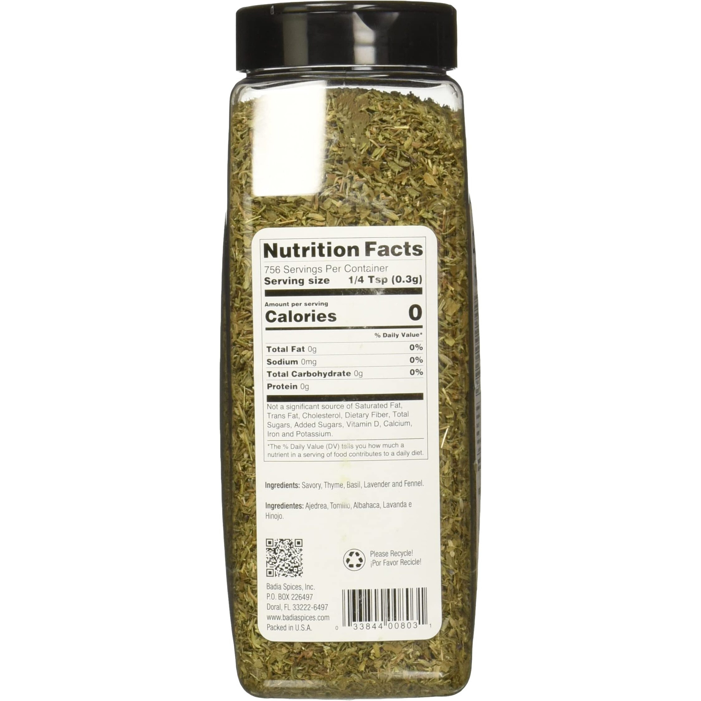 Badia Herbs De Provence, 8 Ounces