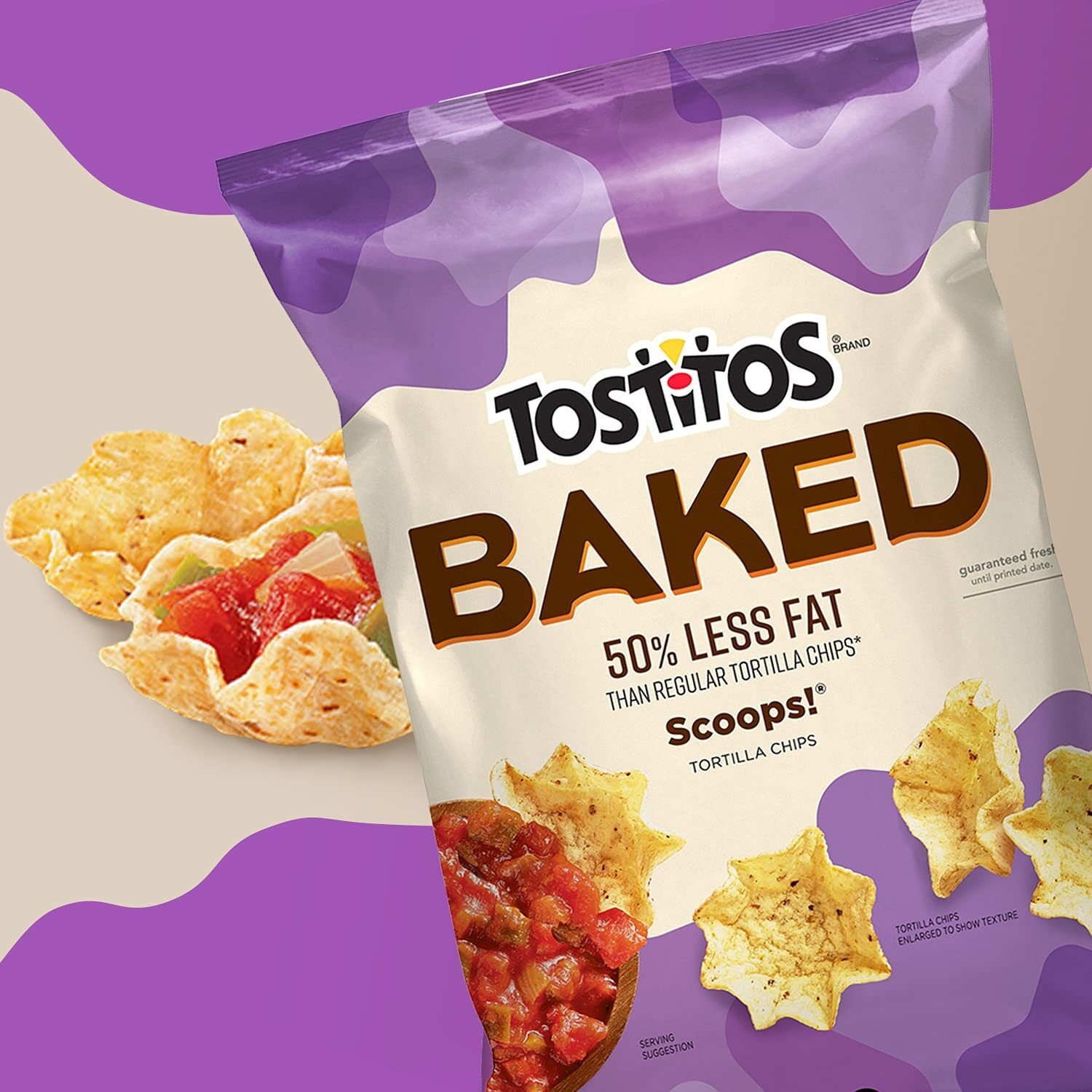 Tostitos Oven Baked Scoops Tortilla Chips, 6.25 Oz