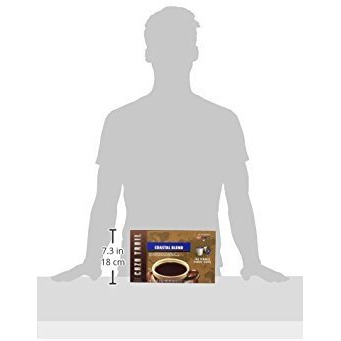Caza Trail Coffee Pods, Coastal Blend, Single Serve (Pack Of 100) (Packaging May Vary)
