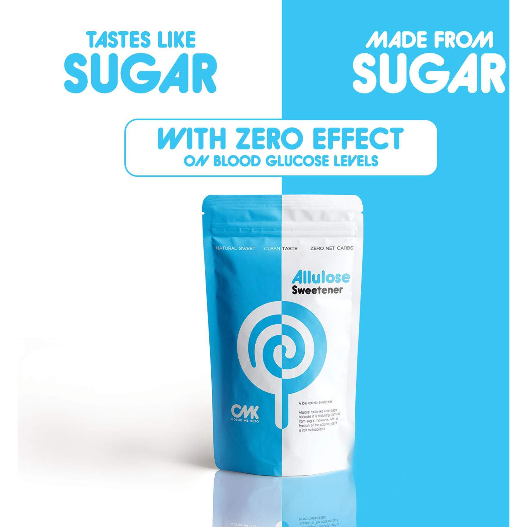 -  ,   Keto Sugar Alternative, Zero Net Carb, Low Calorie Allulose Sweetener, Made In Usa, Zero Erythritol, Monk Fruit Or Stevia, Granular (32Oz Total)