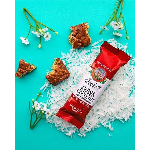 Sunbelt Bakery Fudge Dipped Coconut Chewy Granola Bars, 50 - 1.0 Oz Bars (5 Boxes)