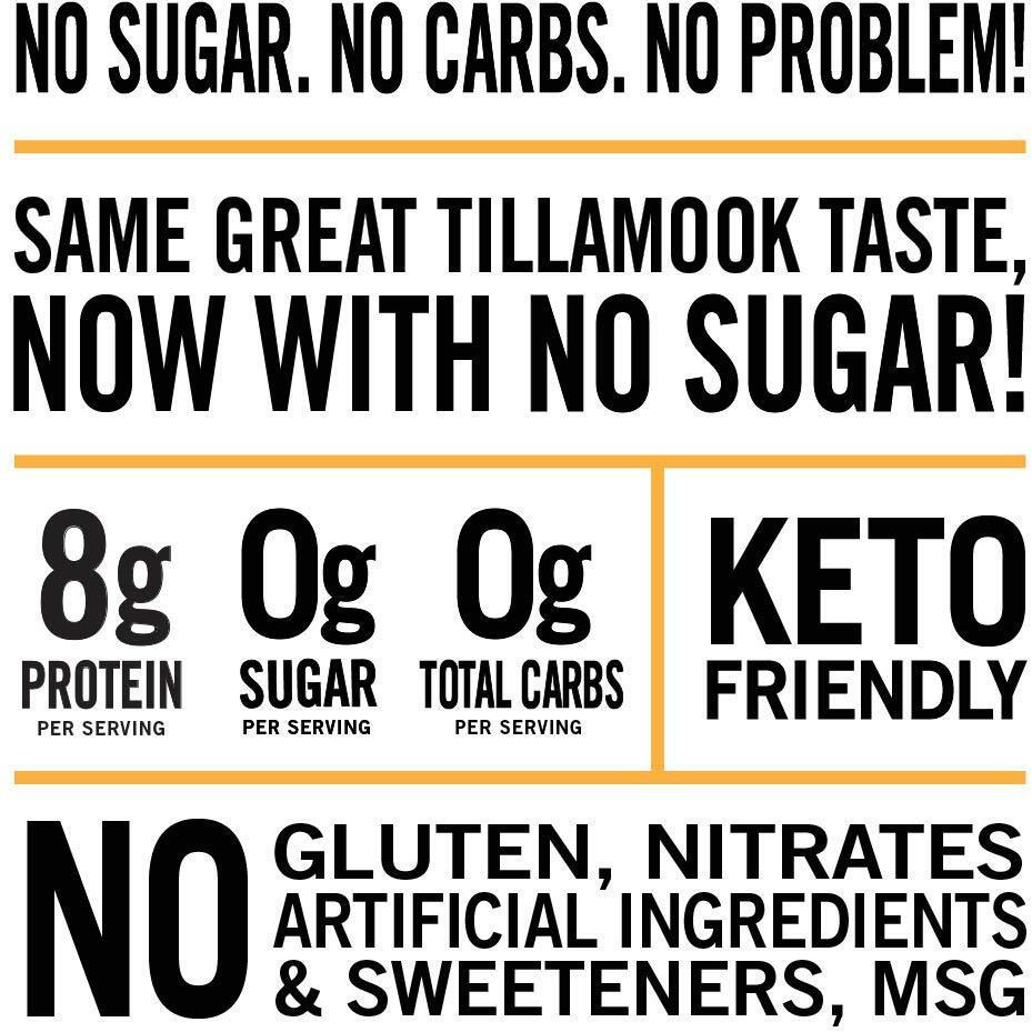 Tillamook Country Smoker Keto Friendly Zero Sugar Spicy Jalapeno 1.25 Oz. Smoked Sausage Stick, 24 Ct