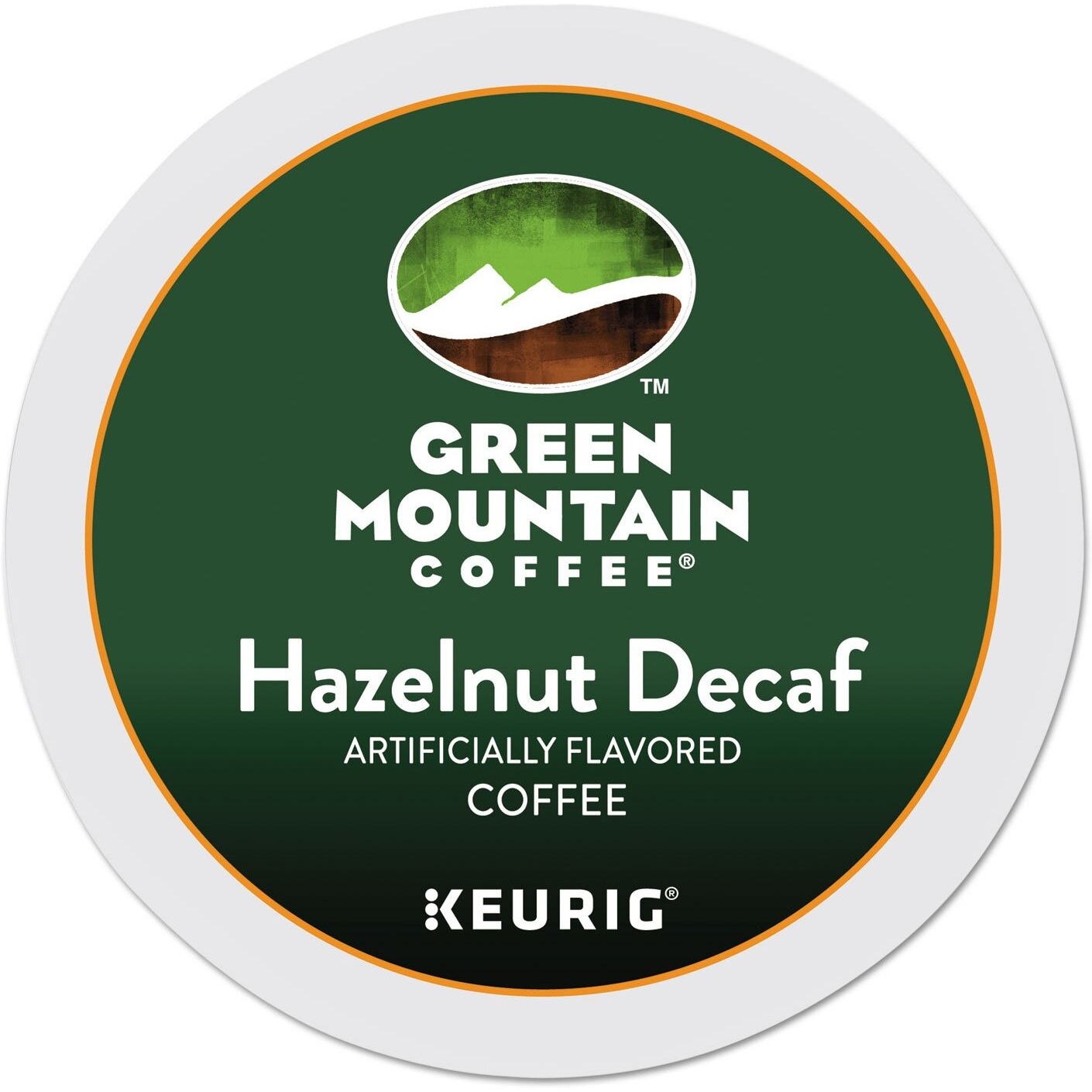 Green Mountain Coffee Hazelnut Decaf, Light Roasted, K-Cup Portion Pack For Keurig K-Cup Brewers, 24-Count