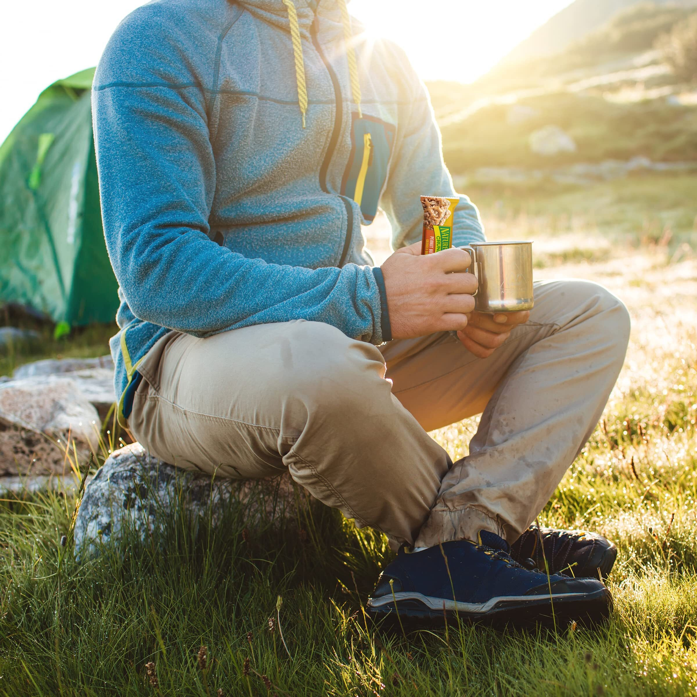 Nature Valley Granola Bars, Crunchy Peanut Butter, 12 Count (Pack Of 6)