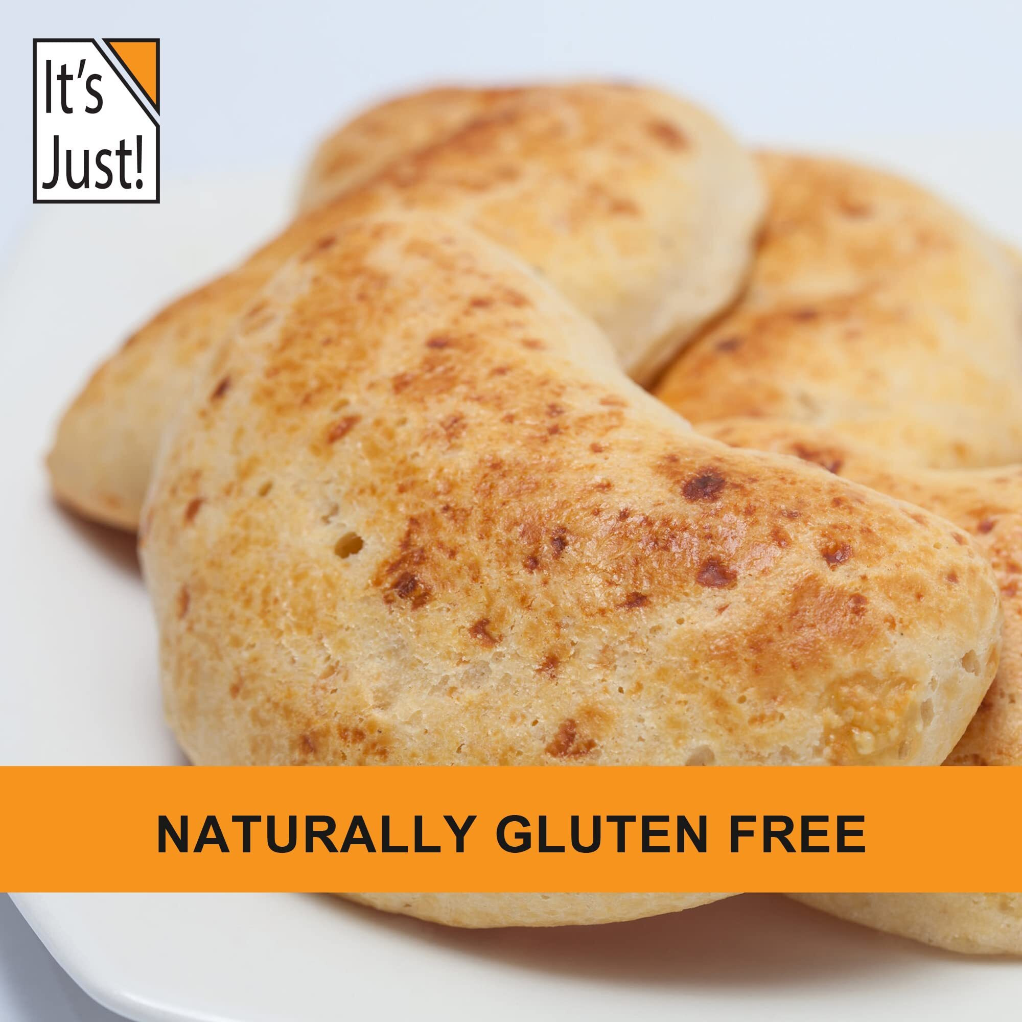 It's Just - Cassava Flour, 4Lb, Made From Real Yucca Root, Non-Gmo, Gluten Free Baking, Tapioca Substitute