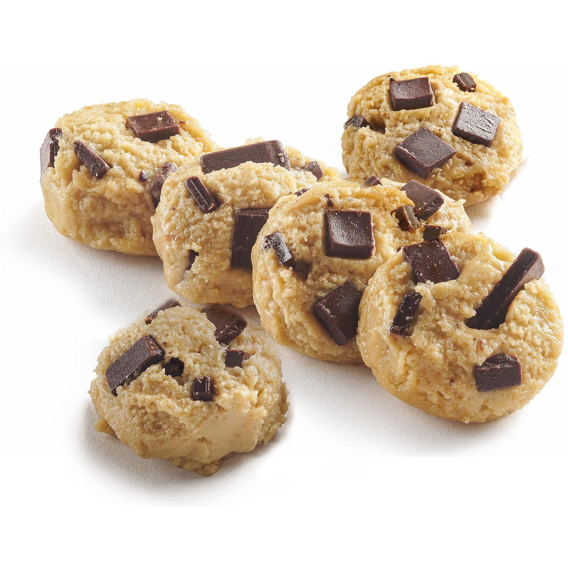 David's Cookies Preformed Frozen Cookie Dough Chocolate Chunk 80 Count