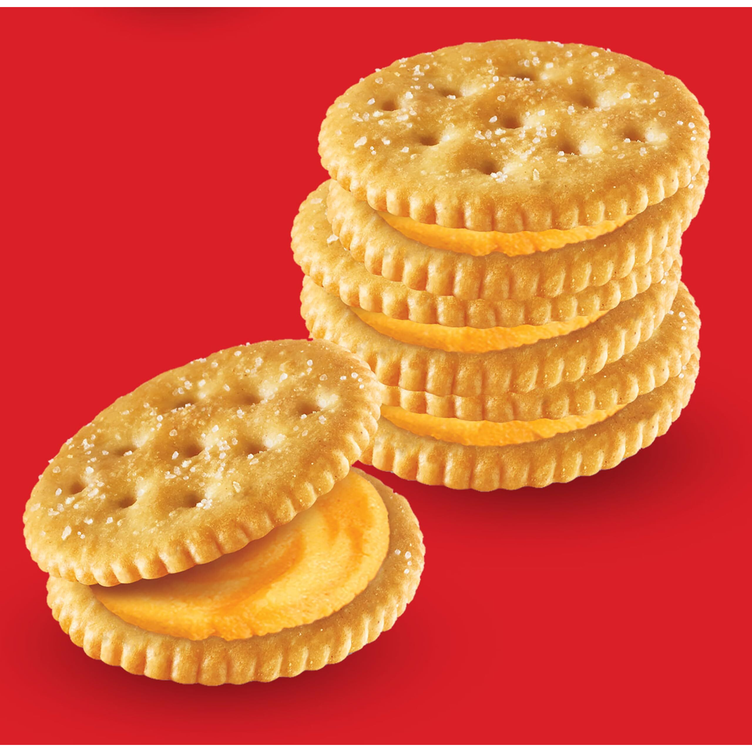 Ritz Cheese Sandwich Crackers, 112 Snack Packs (14 Boxes, 6 Crackers Per Pack)