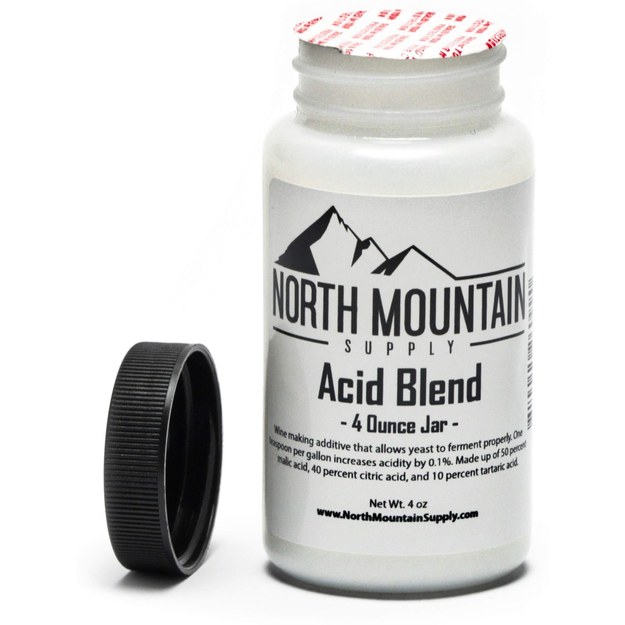 North Mountain Supply - Ab-4Oz Food Grade Acid Blend - 4 Ounce Jar